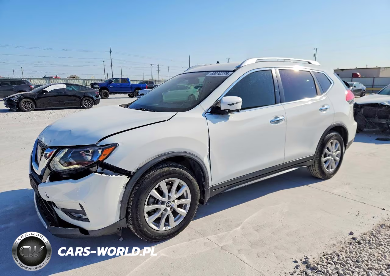 2017 Nissan Rogue Sv VIN:KNMAT2MT0HP594927 - 1