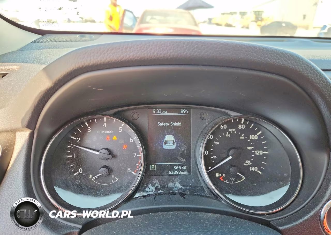 2017 Nissan Rogue Sv VIN:KNMAT2MT0HP594927 - 9