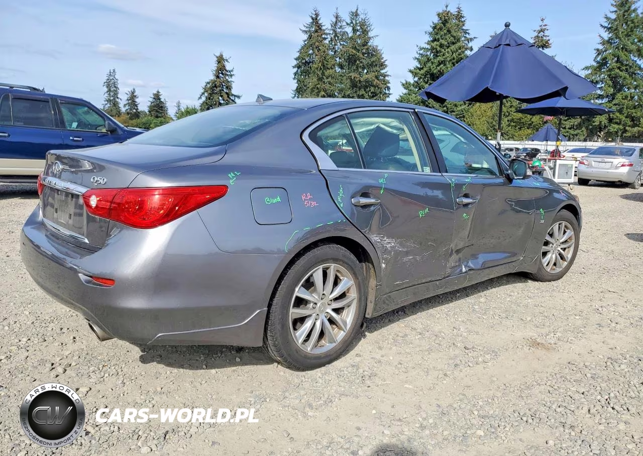 2014 Infiniti Q50 Premium VIN:JN1BV7AR2EM700461 - 3