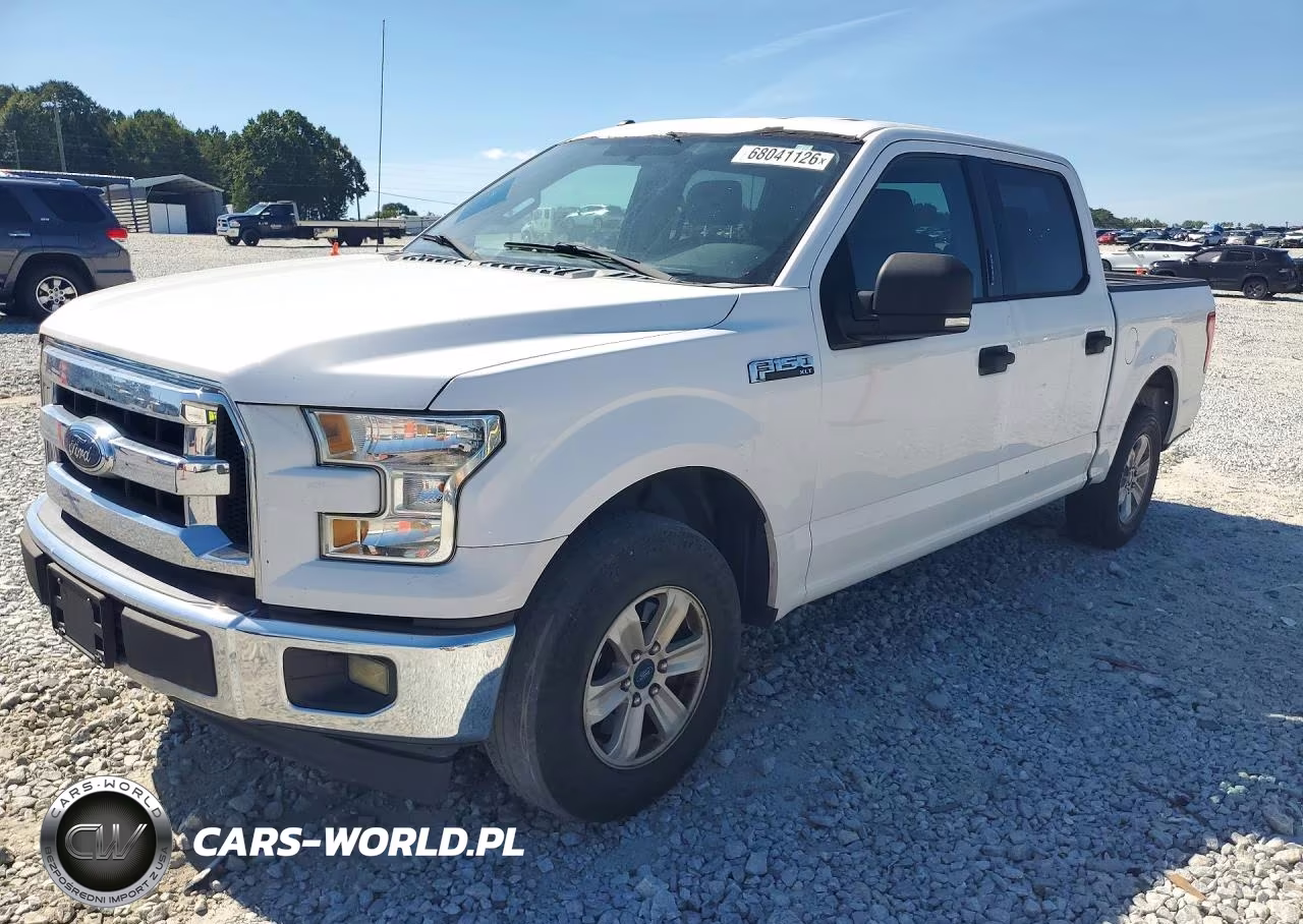 2017 Ford F150 Supercrew VIN:1FTEW1C88HKC92508 - 1