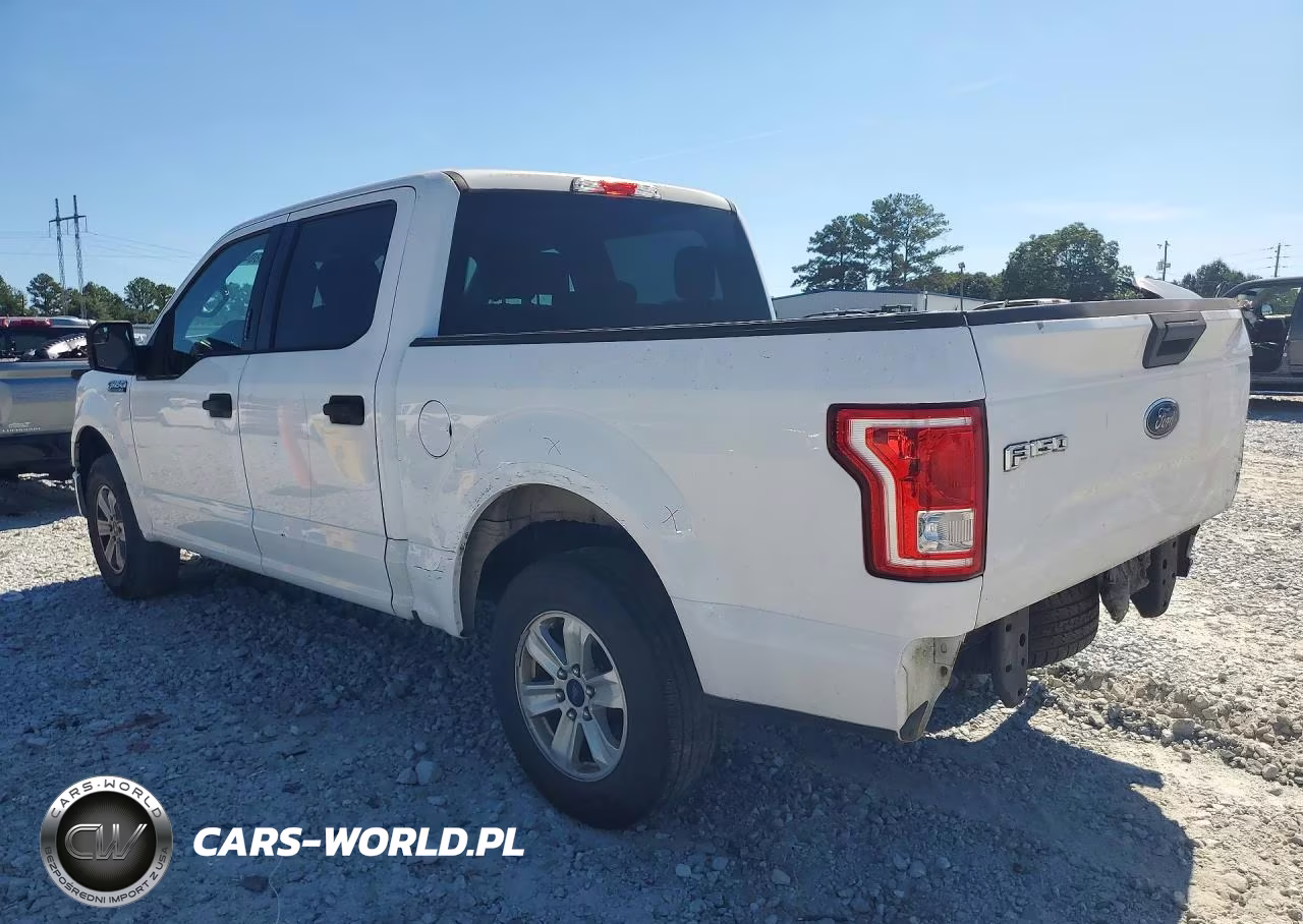 2017 Ford F150 Supercrew VIN:1FTEW1C88HKC92508 - 2