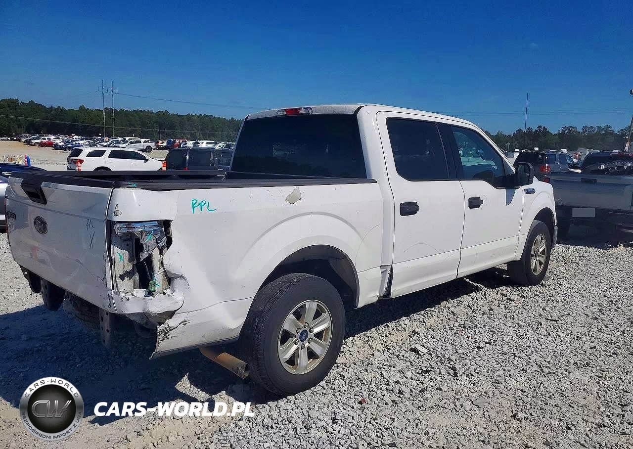 2017 Ford F150 Supercrew VIN:1FTEW1C88HKC92508 - 3