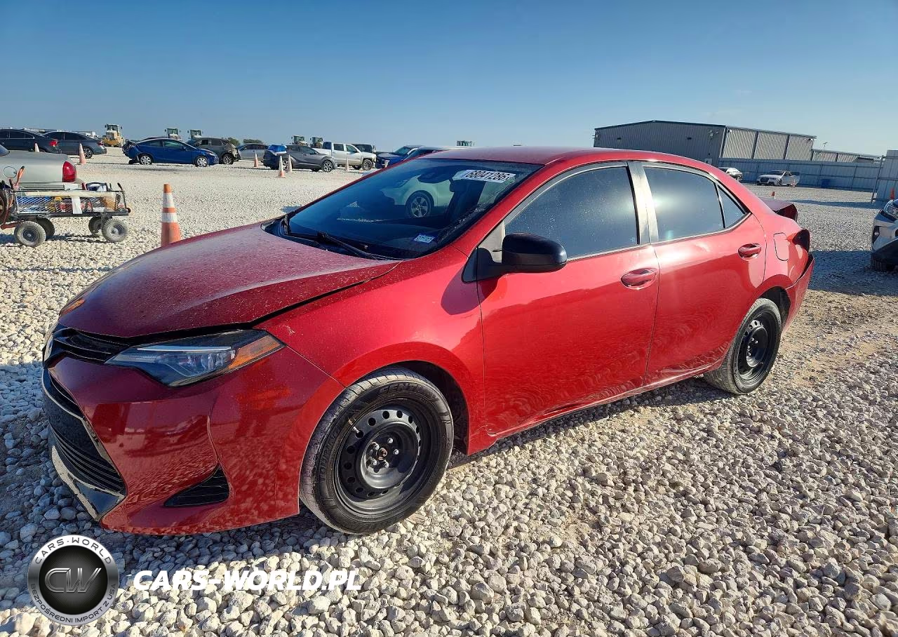 2017 Toyota Corolla Le VIN:5YFBURHE2HP677246 - 1