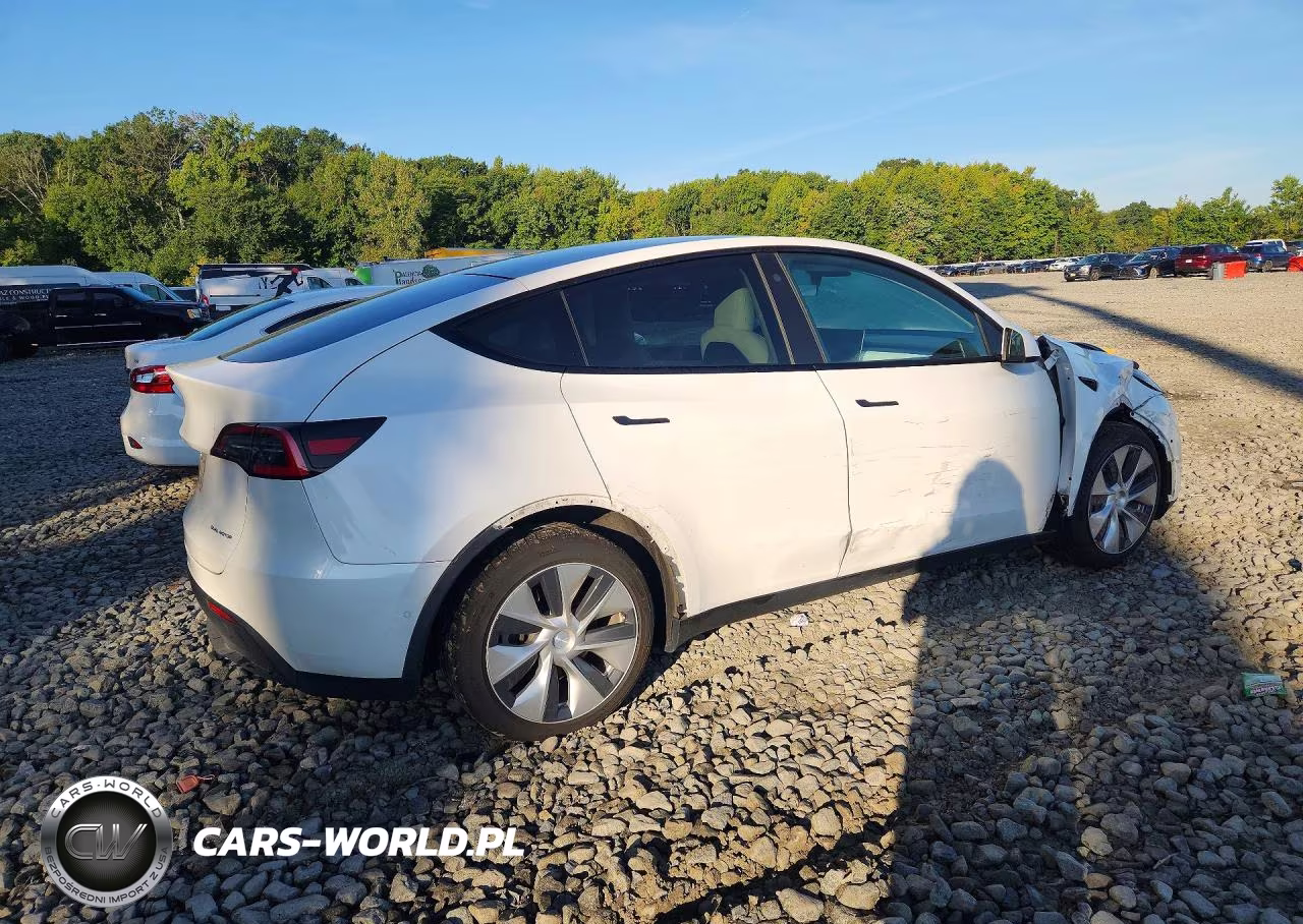 2021 Tesla Model Y VIN:5YJYGDEE3MF187414 - 3