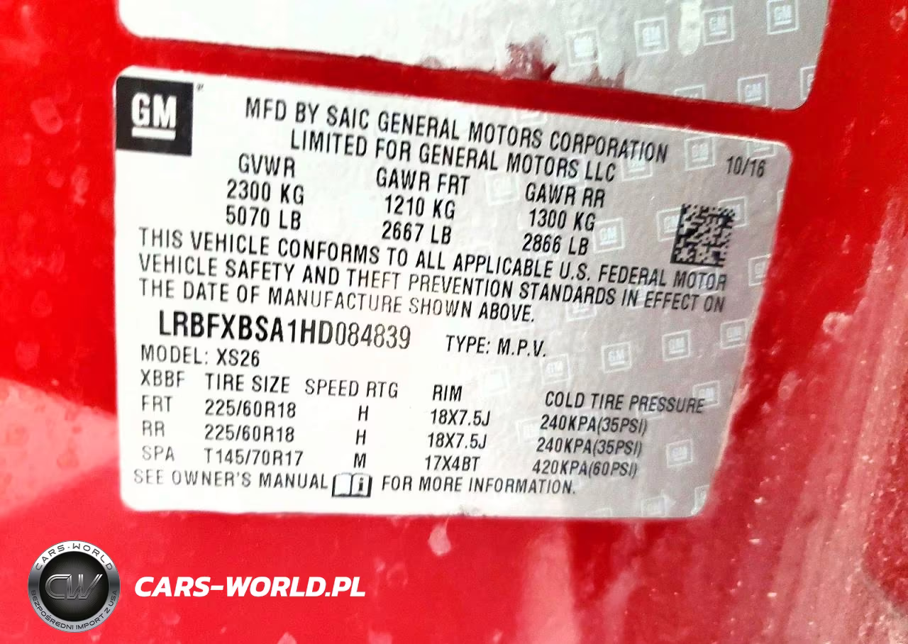 2017 Buick Envision Essence VIN:LRBFXBSA1HD084839 - 14