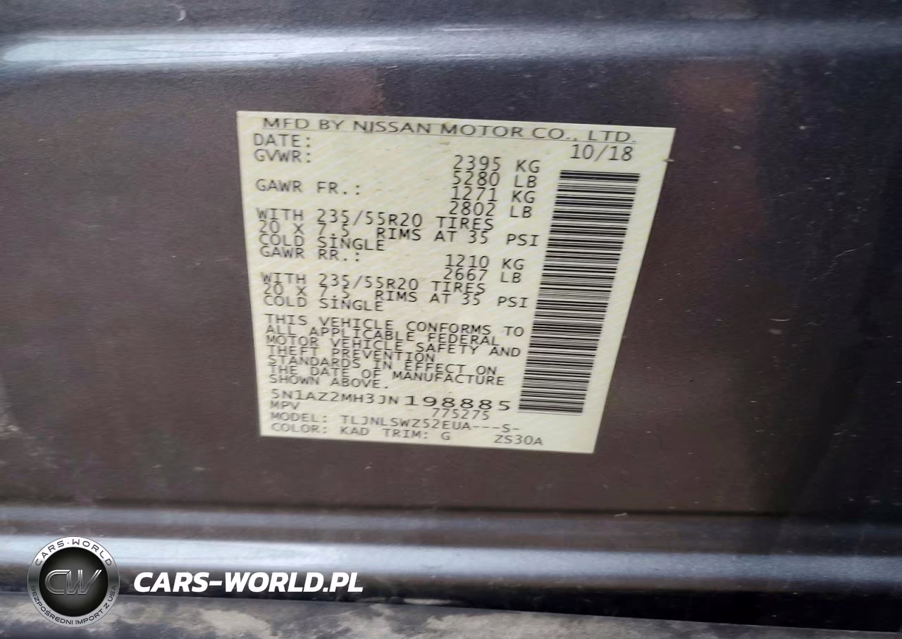 2018 Nissan Murano Platinum VIN:5N1AZ2MH3JN198885 - 13