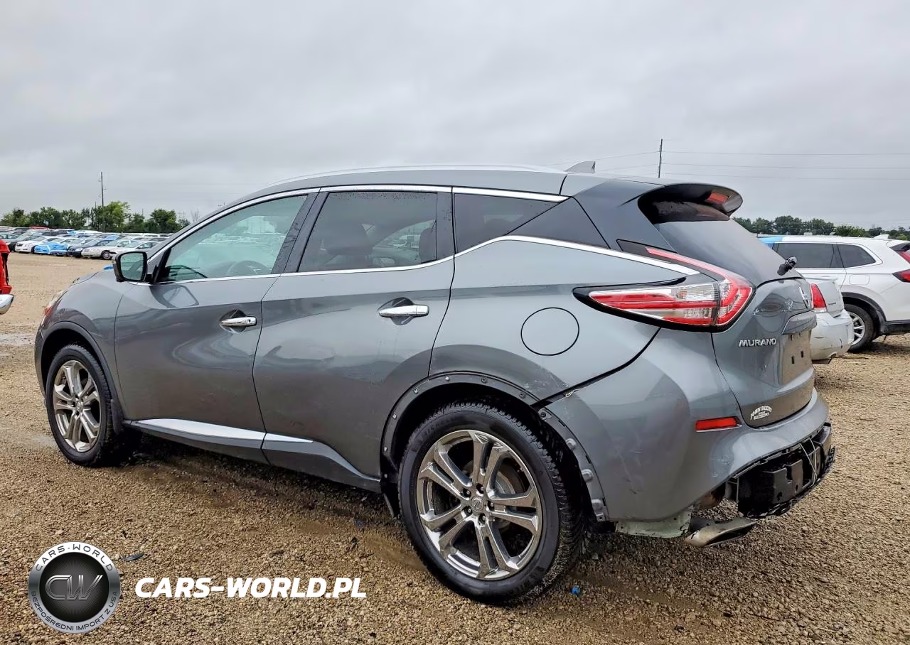 2018 Nissan Murano Platinum VIN:5N1AZ2MH3JN198885 - 2