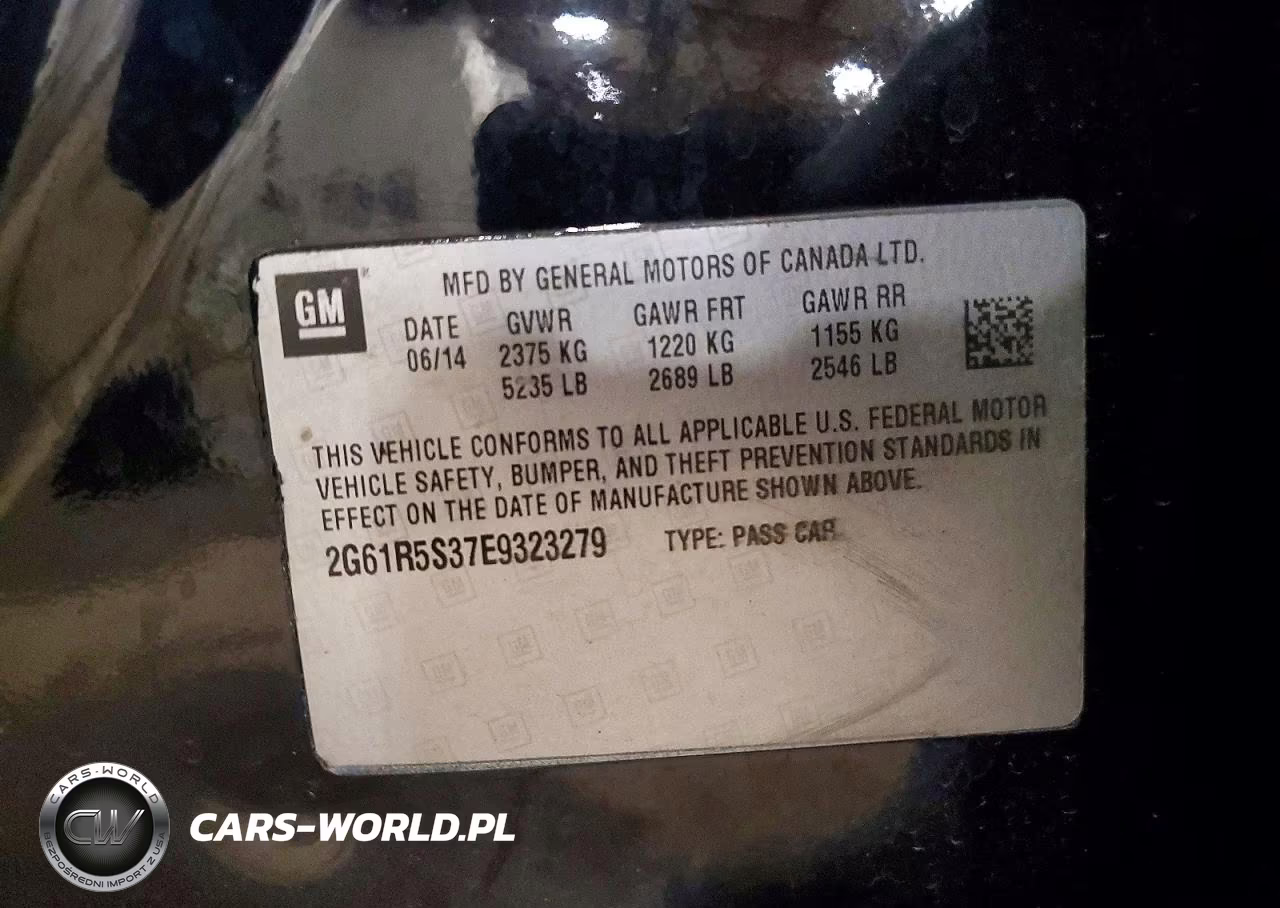 2014 Cadillac Xts Premium Collection VIN:2G61R5S37E9323279 - 12