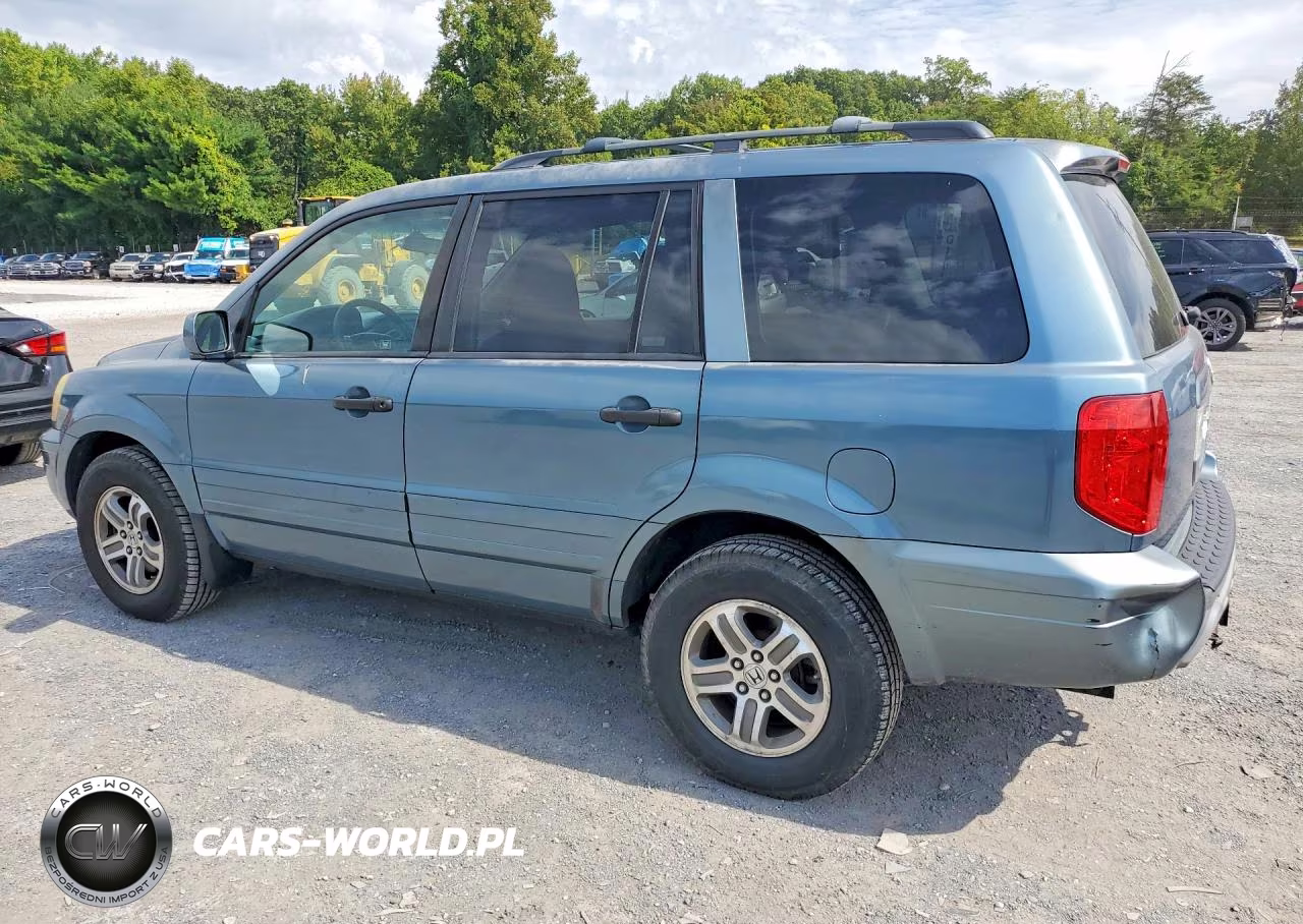 2005 Honda Pilot Ex VIN:2HKYF18475H517126 - 2
