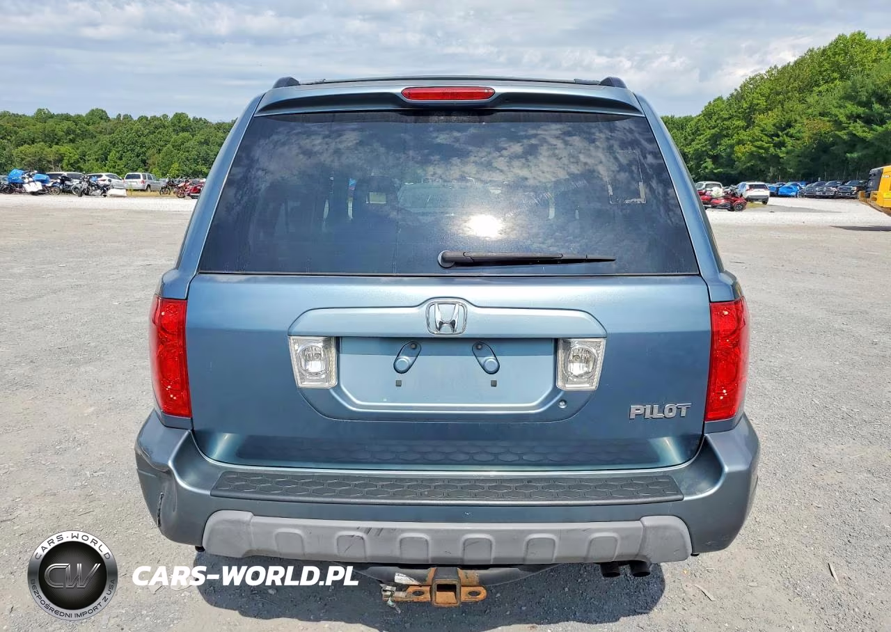 2005 Honda Pilot Ex VIN:2HKYF18475H517126 - 6