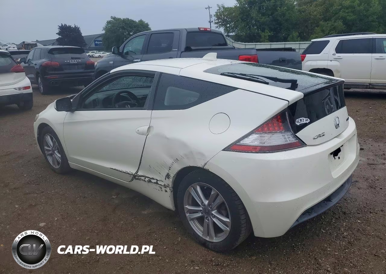 2012 Honda Cr-Z VIN:JHMZF1C40CS000551 - 2