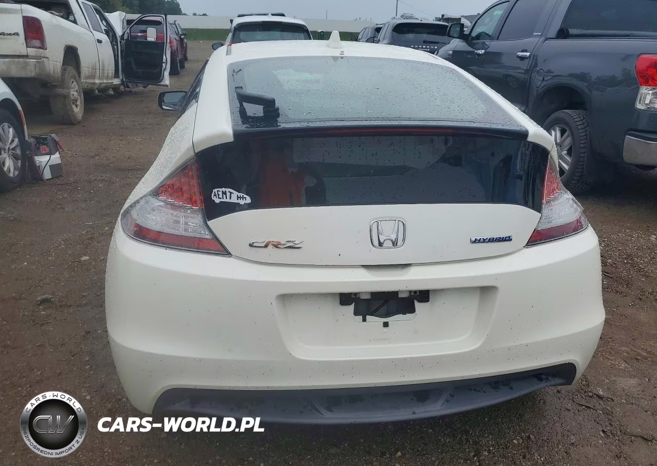 2012 Honda Cr-Z VIN:JHMZF1C40CS000551 - 6