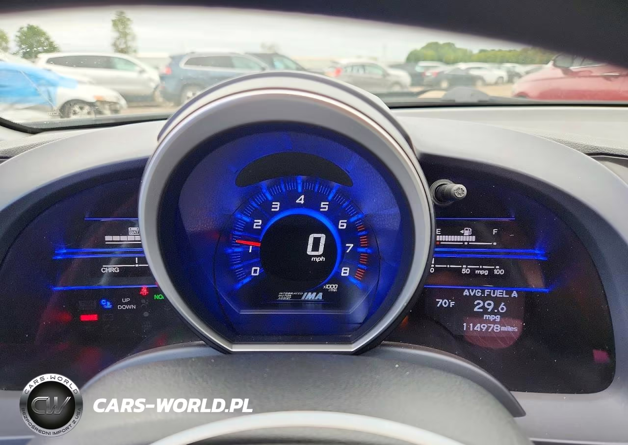 2012 Honda Cr-Z VIN:JHMZF1C40CS000551 - 9