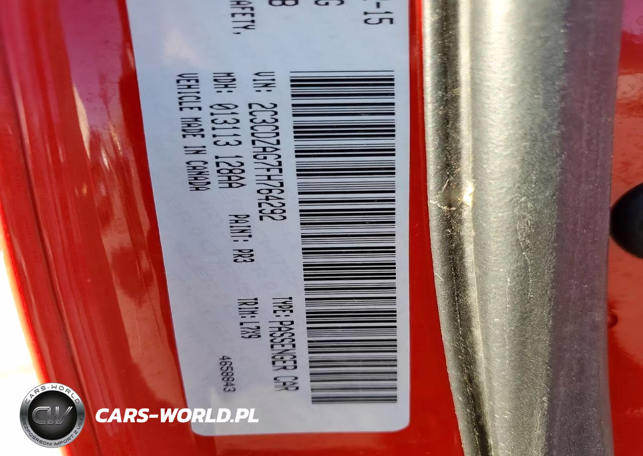 2015 Dodge Challenger Sxt VIN:2C3CDZAG7FH764292 - 13