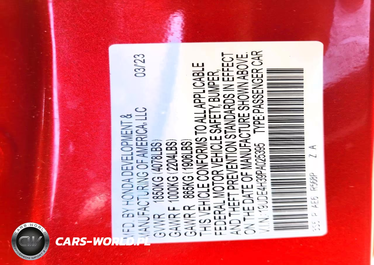 2023 Acura Integra A-Spec VIN:19UDE4H39PA025395 - 12