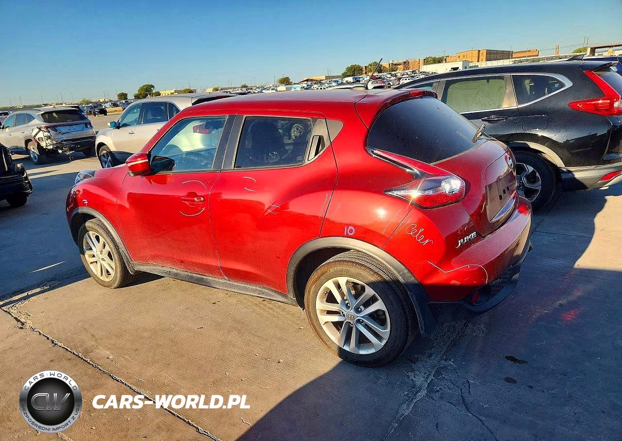 2016 Nissan Juke Sv VIN:JN8AF5MR6GT607297 - 2