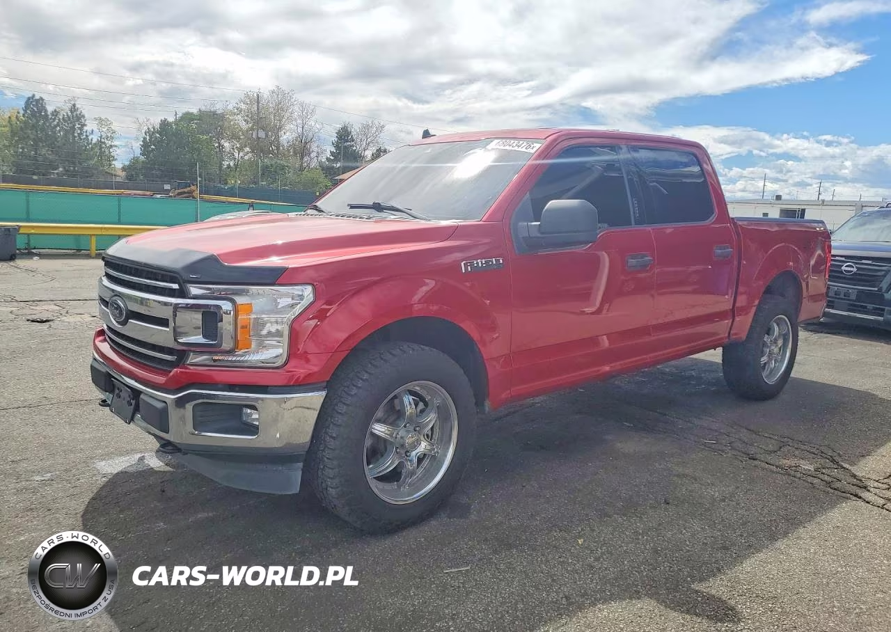 2020 Ford F150 Supercrew VIN:1FTEW1E41LFC44232 - 1