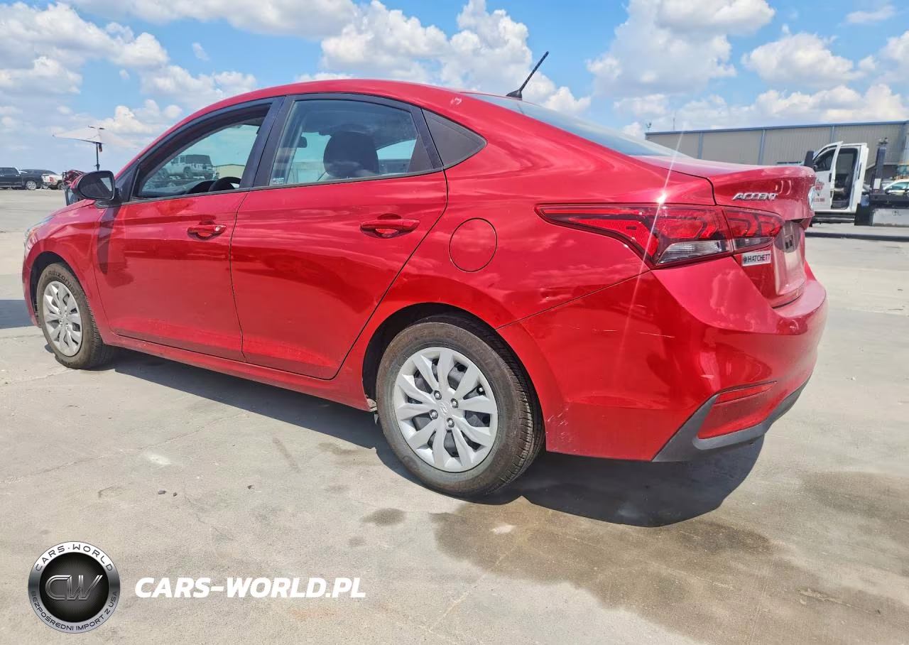2022 Hyundai Accent Se VIN:3KPC24A65NE160004 - 2