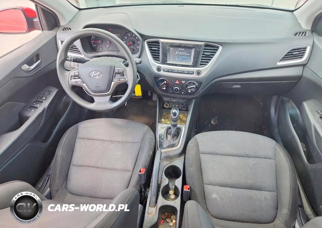 2022 Hyundai Accent Se VIN:3KPC24A65NE160004 - 8