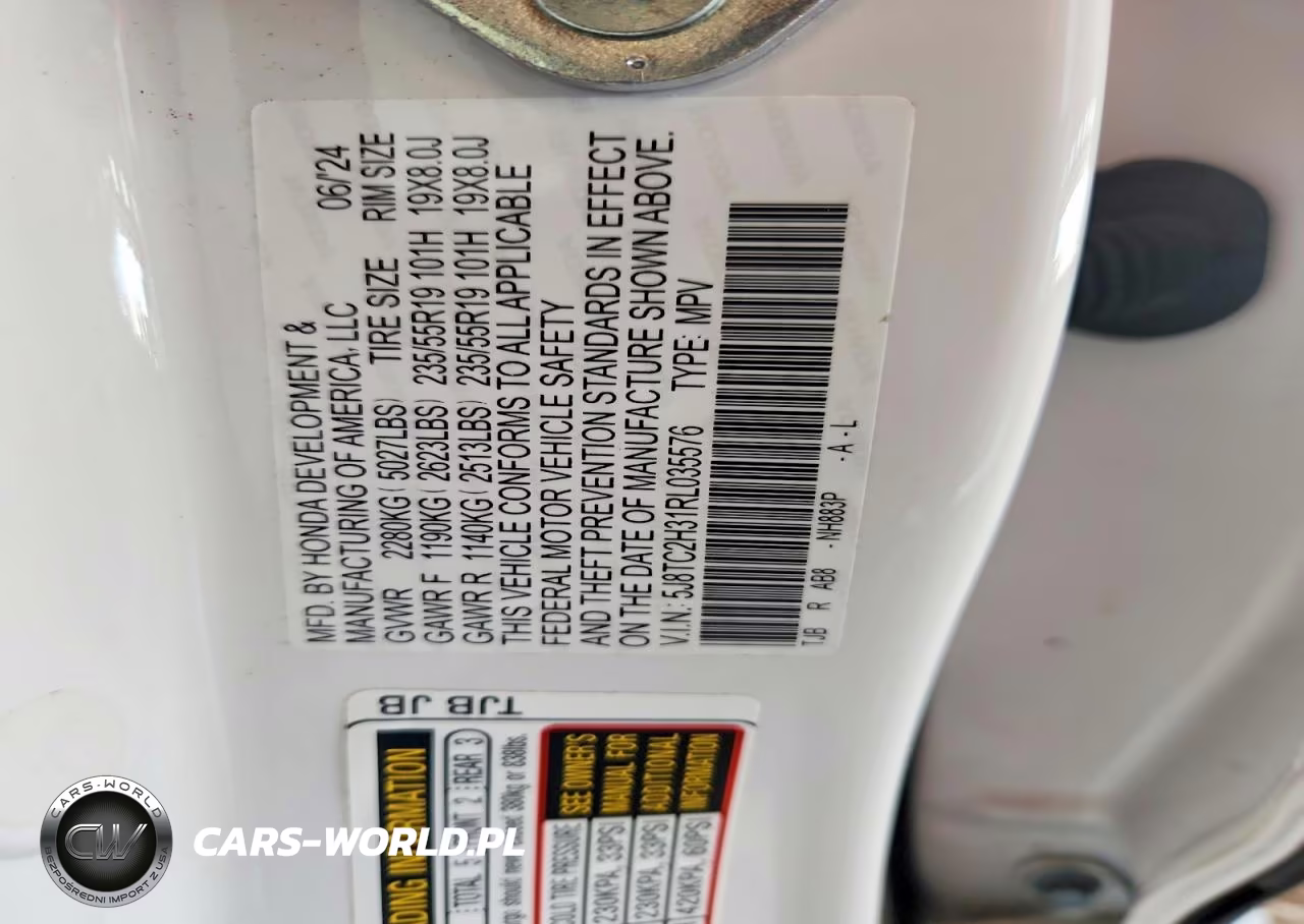 2024 Acura Rdx VIN:5J8TC2H31RL035576 - 13