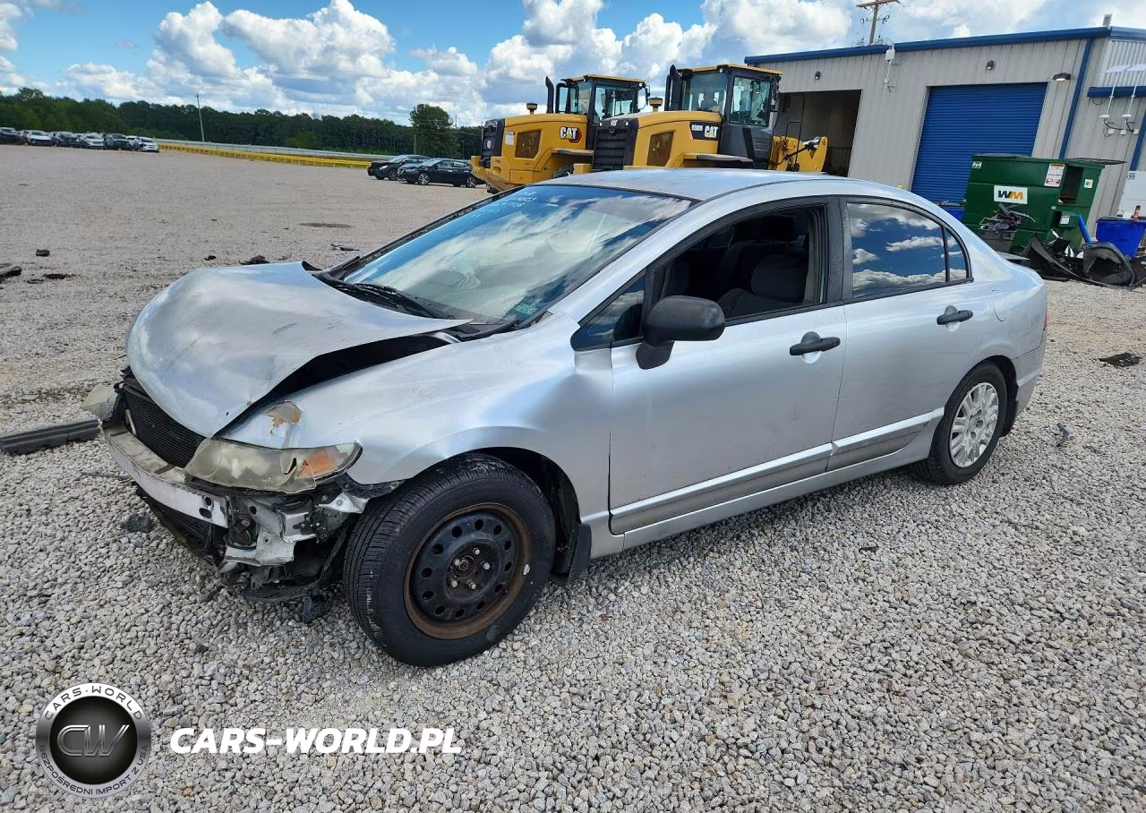 2009 Honda Civic Vp VIN:2HGFA16369H347938 - 1