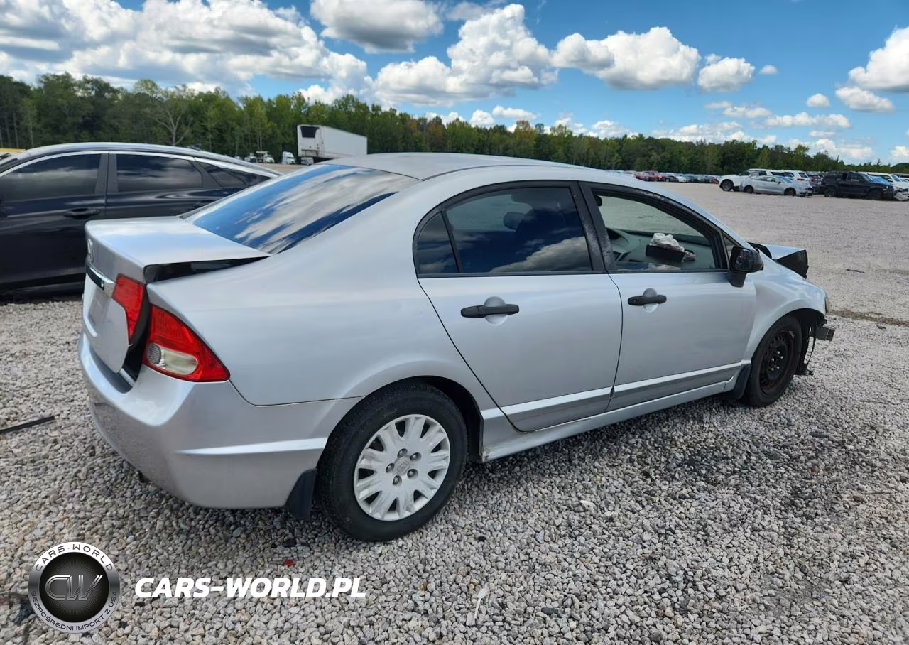 2009 Honda Civic Vp VIN:2HGFA16369H347938 - 3