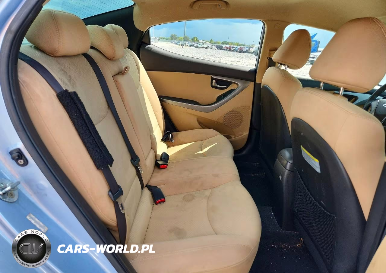 2013 Hyundai Elantra Gls VIN:KMHDH4AE9DU772017 - 10
