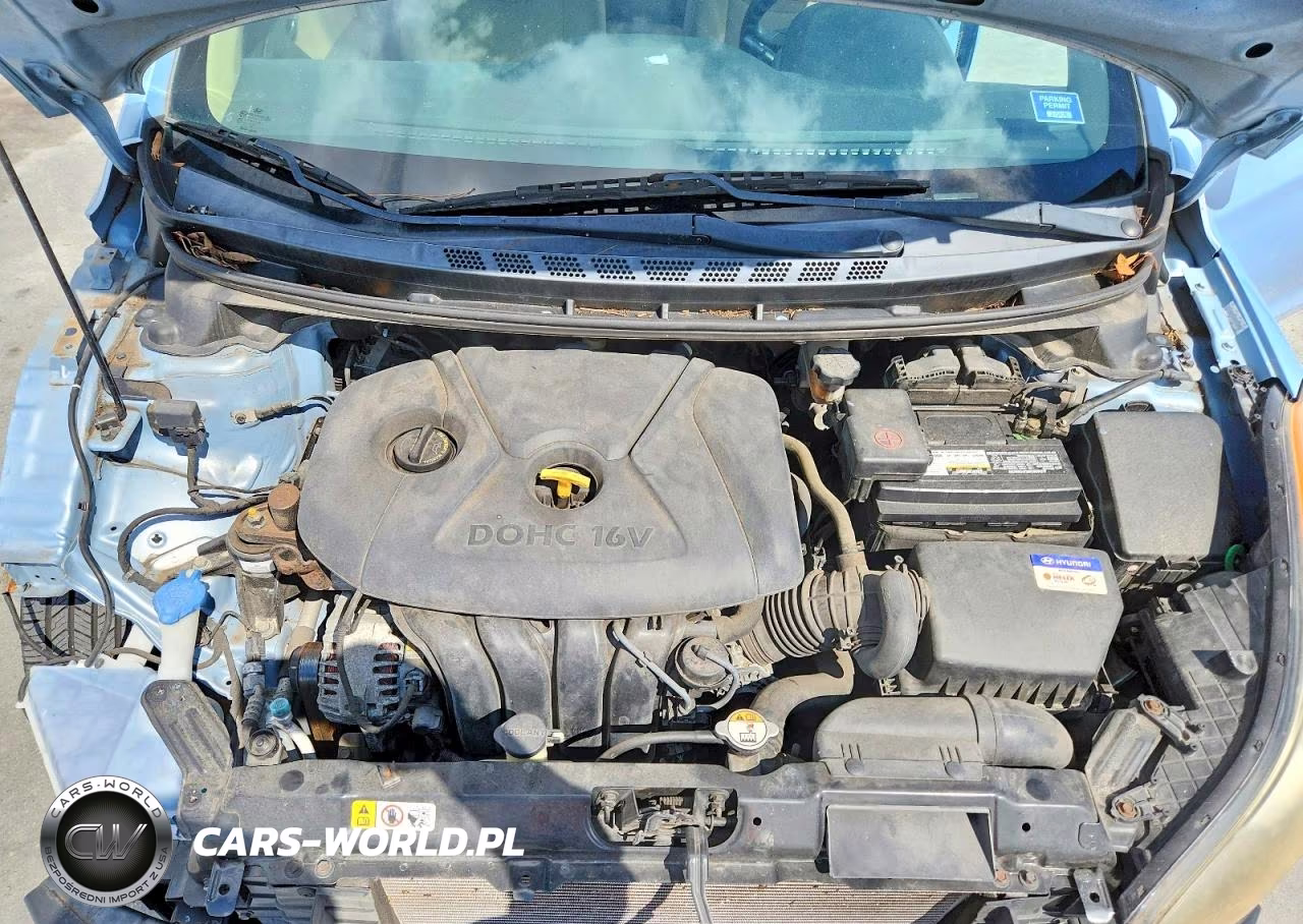 2013 Hyundai Elantra Gls VIN:KMHDH4AE9DU772017 - 11