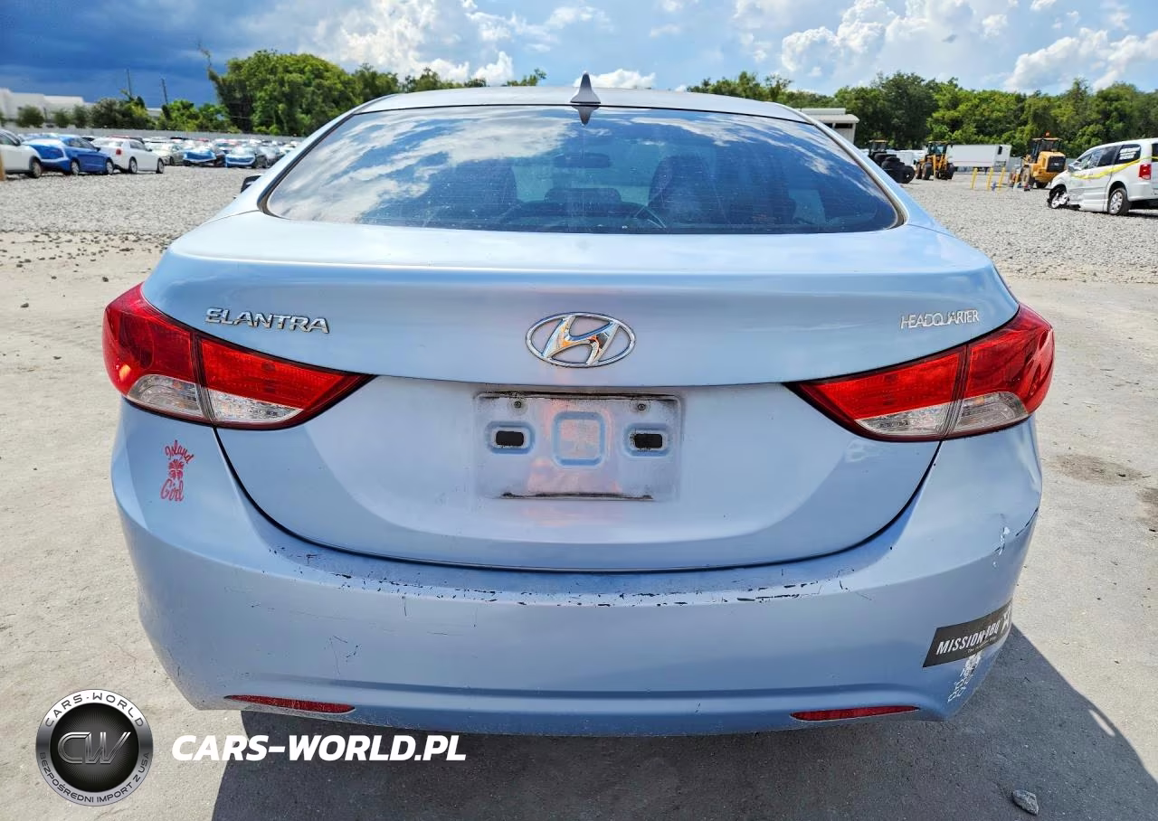 2013 Hyundai Elantra Gls VIN:KMHDH4AE9DU772017 - 6