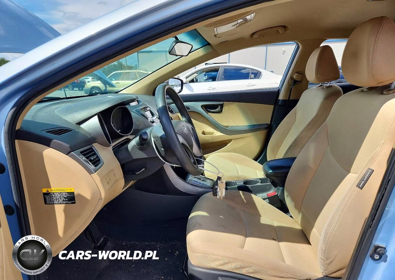 2013 Hyundai Elantra Gls VIN:KMHDH4AE9DU772017 - 7