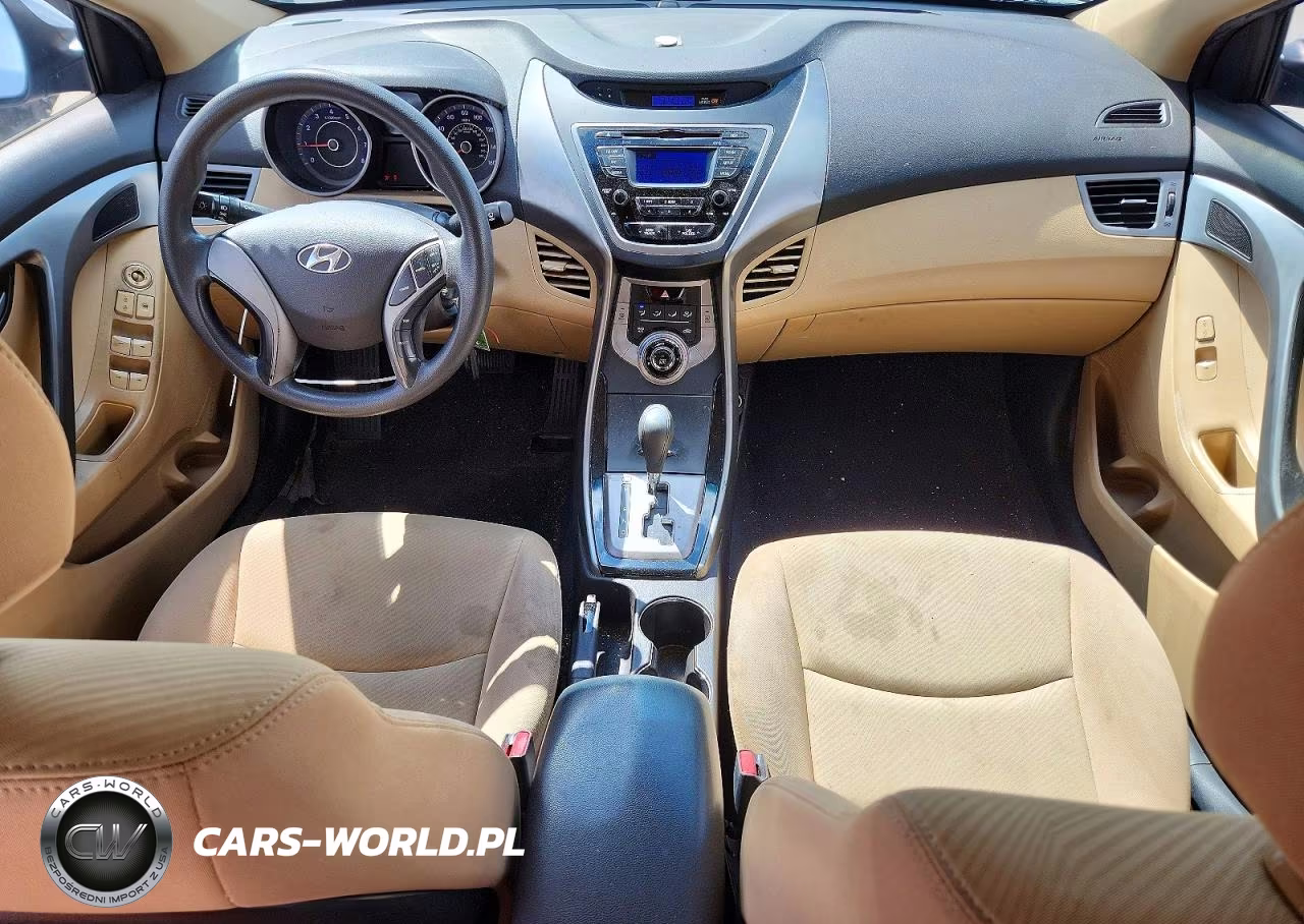 2013 Hyundai Elantra Gls VIN:KMHDH4AE9DU772017 - 8