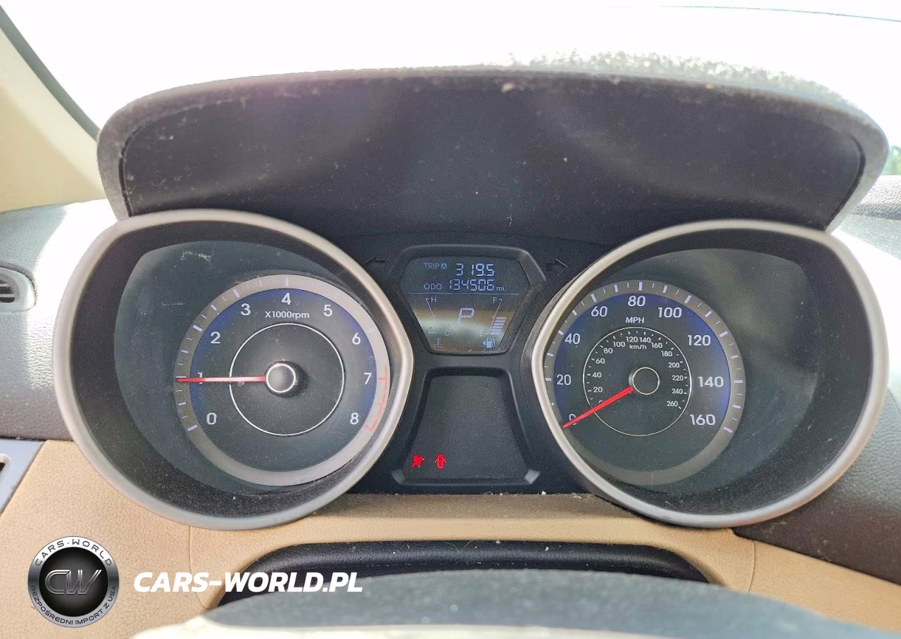 2013 Hyundai Elantra Gls VIN:KMHDH4AE9DU772017 - 9