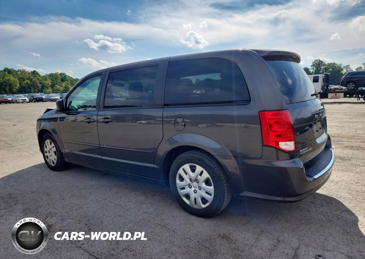 2016 Dodge Grand Caravan Se VIN:2C4RDGBG3GR341147 - 2