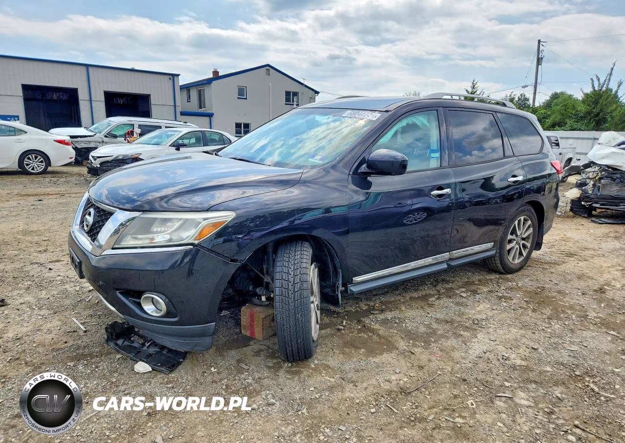 2015 Nissan Pathfinder Sl VIN:5N1AR2MMXFC722923 - 1