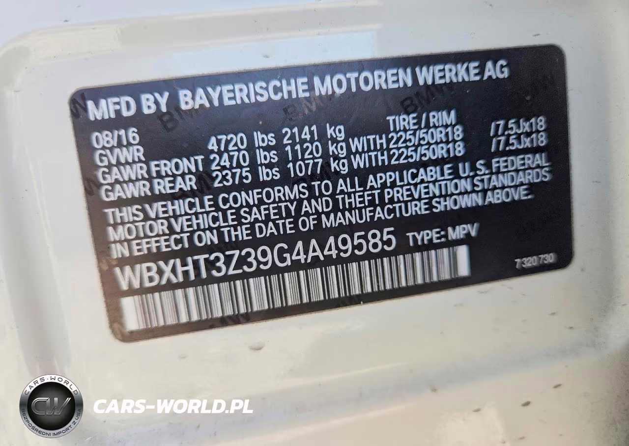 2016 BMW X1 xDrive28I VIN:WBXHT3Z39G4A49585 - 12