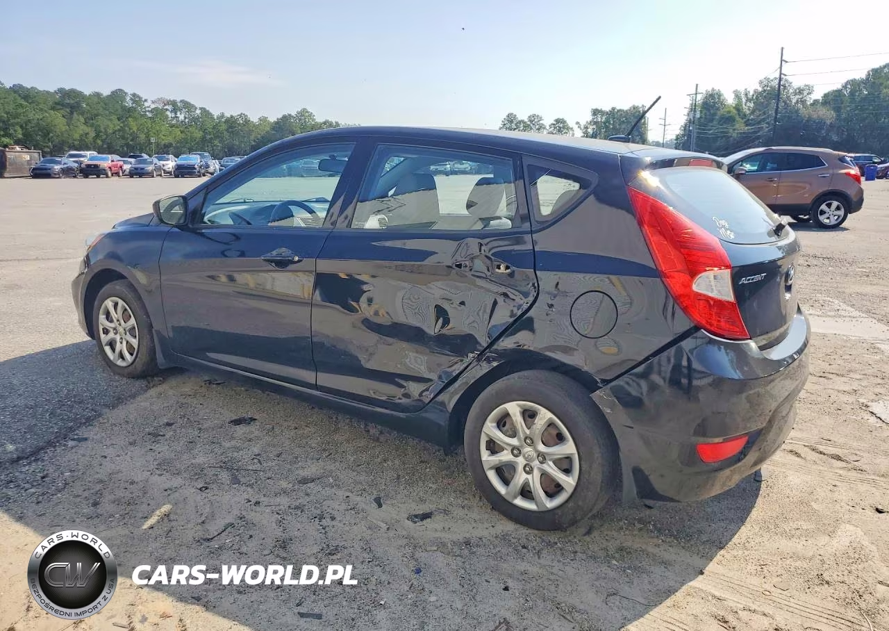 2013 Hyundai Accent Gs VIN:KMHCT5AE6DU109603 - 2