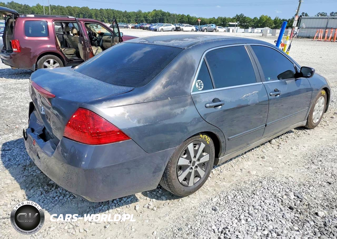 2007 Honda Accord Lx VIN:1HGCM56437A043178 - 3