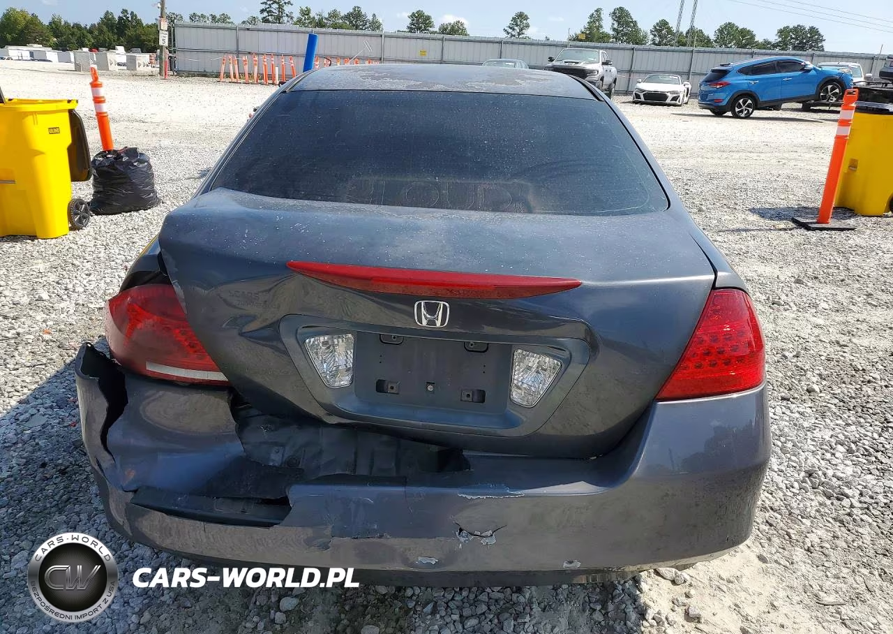 2007 Honda Accord Lx VIN:1HGCM56437A043178 - 6