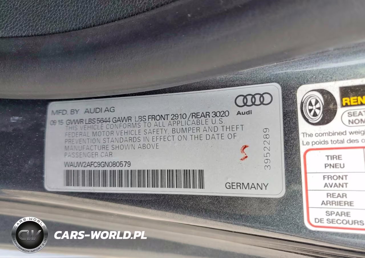 2016 Audi S7 Prestige VIN:WAUW2AFC9GN080579 - 12