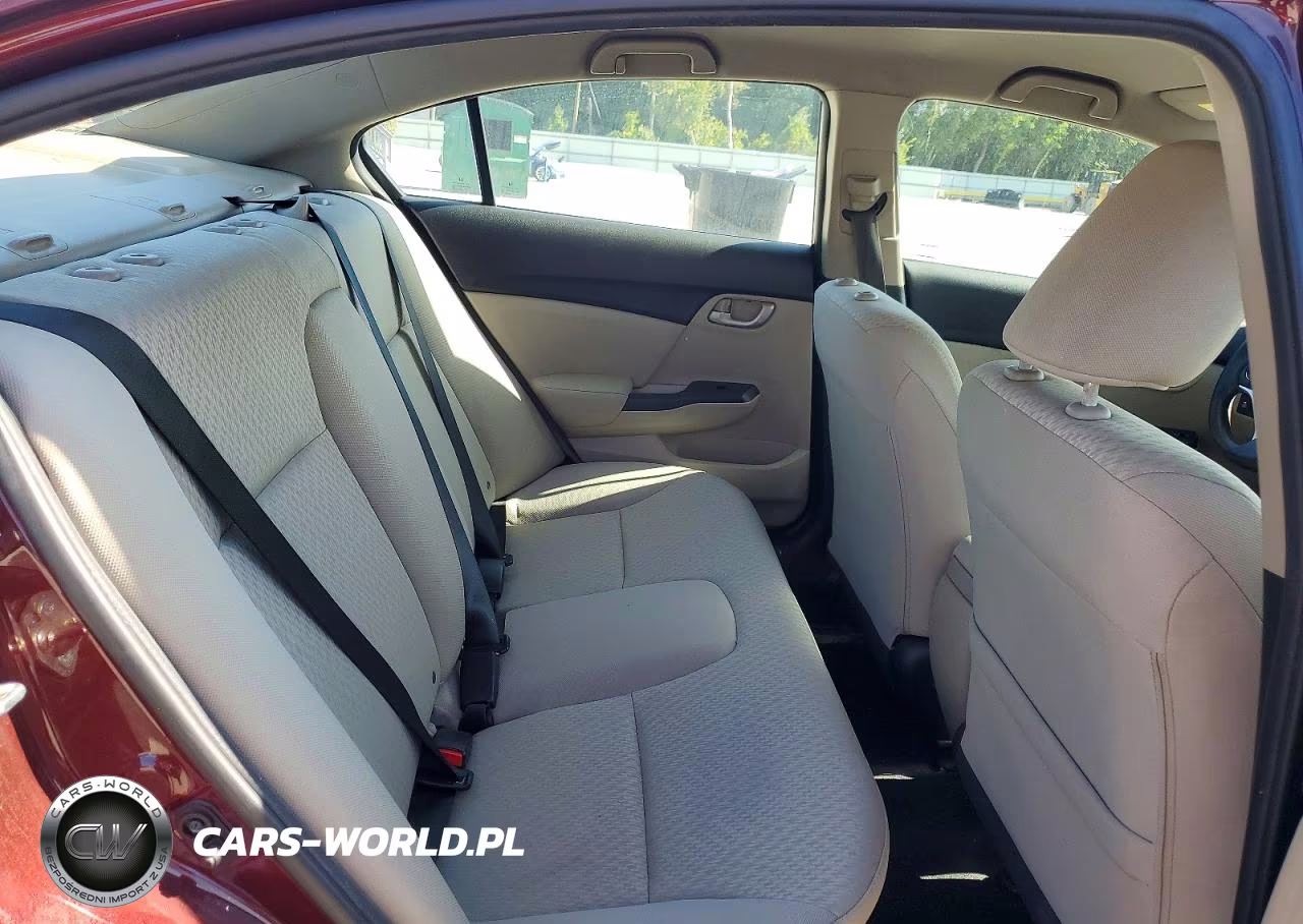 2015 Honda Civic Lx VIN:19XFB2F57FE240259 - 10