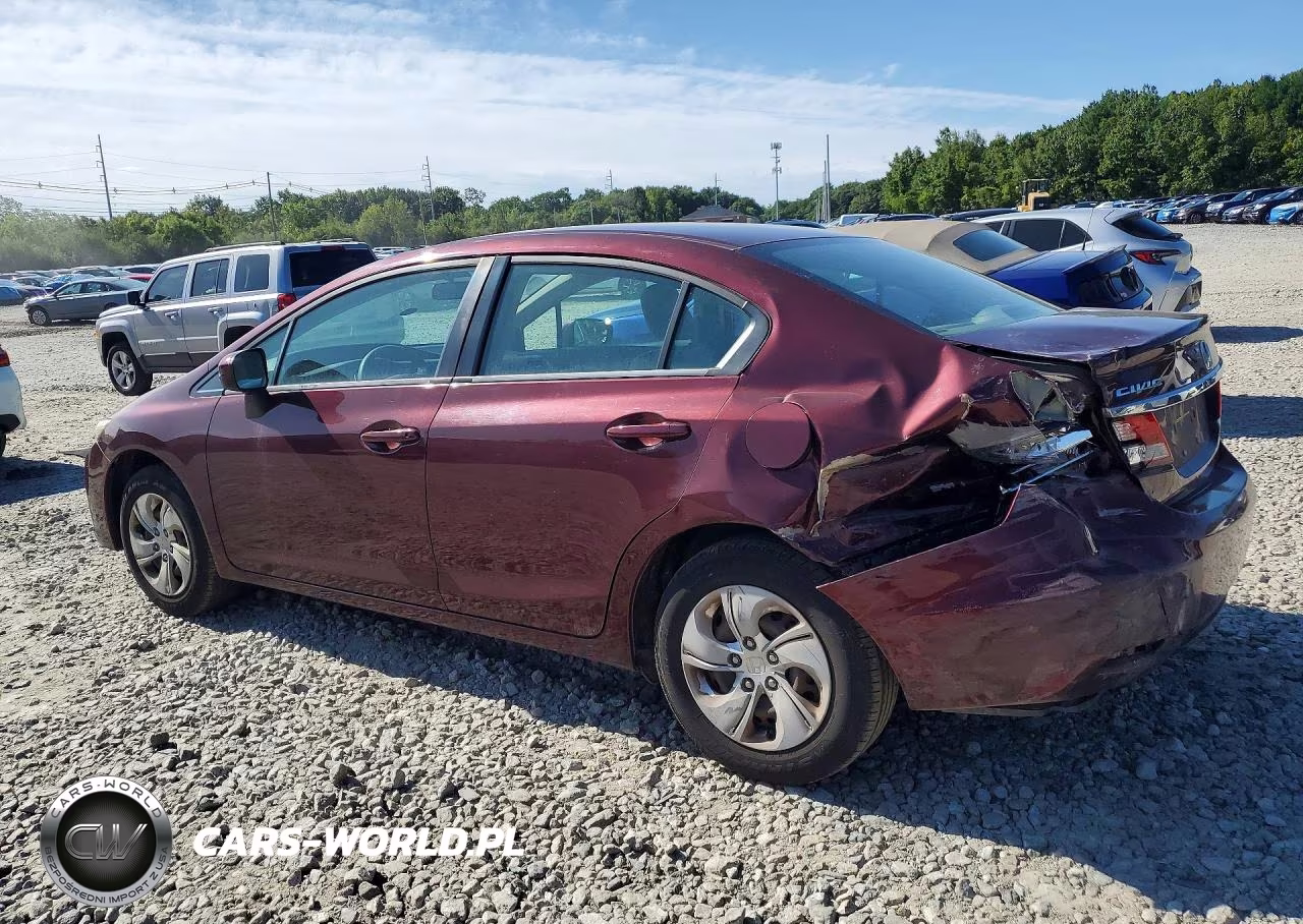 2015 Honda Civic Lx VIN:19XFB2F57FE240259 - 2
