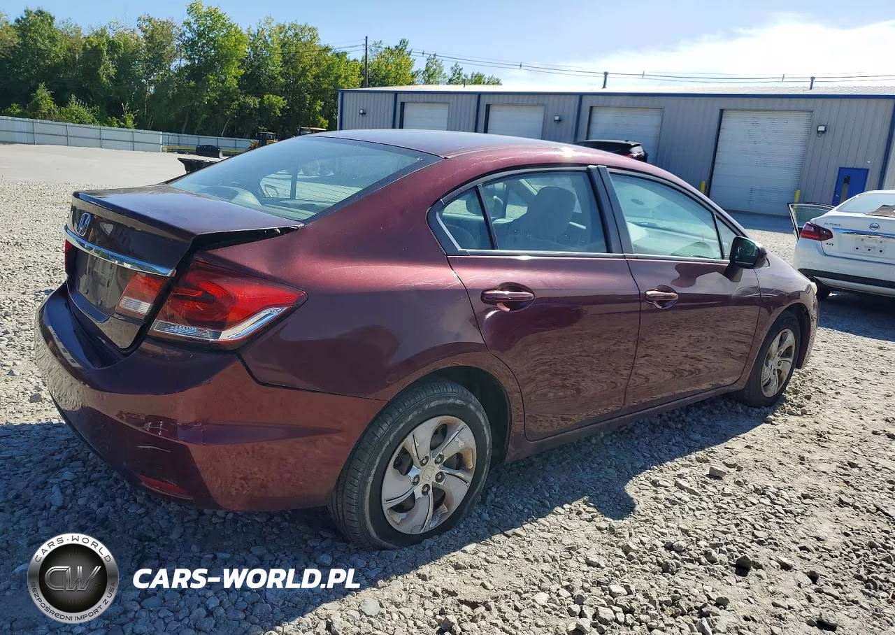 2015 Honda Civic Lx VIN:19XFB2F57FE240259 - 3