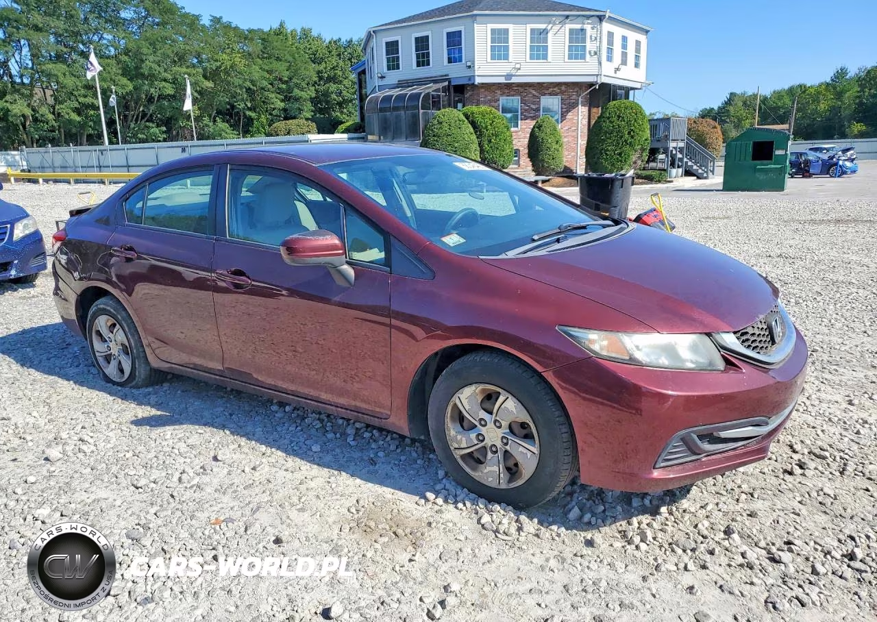2015 Honda Civic Lx VIN:19XFB2F57FE240259 - 4