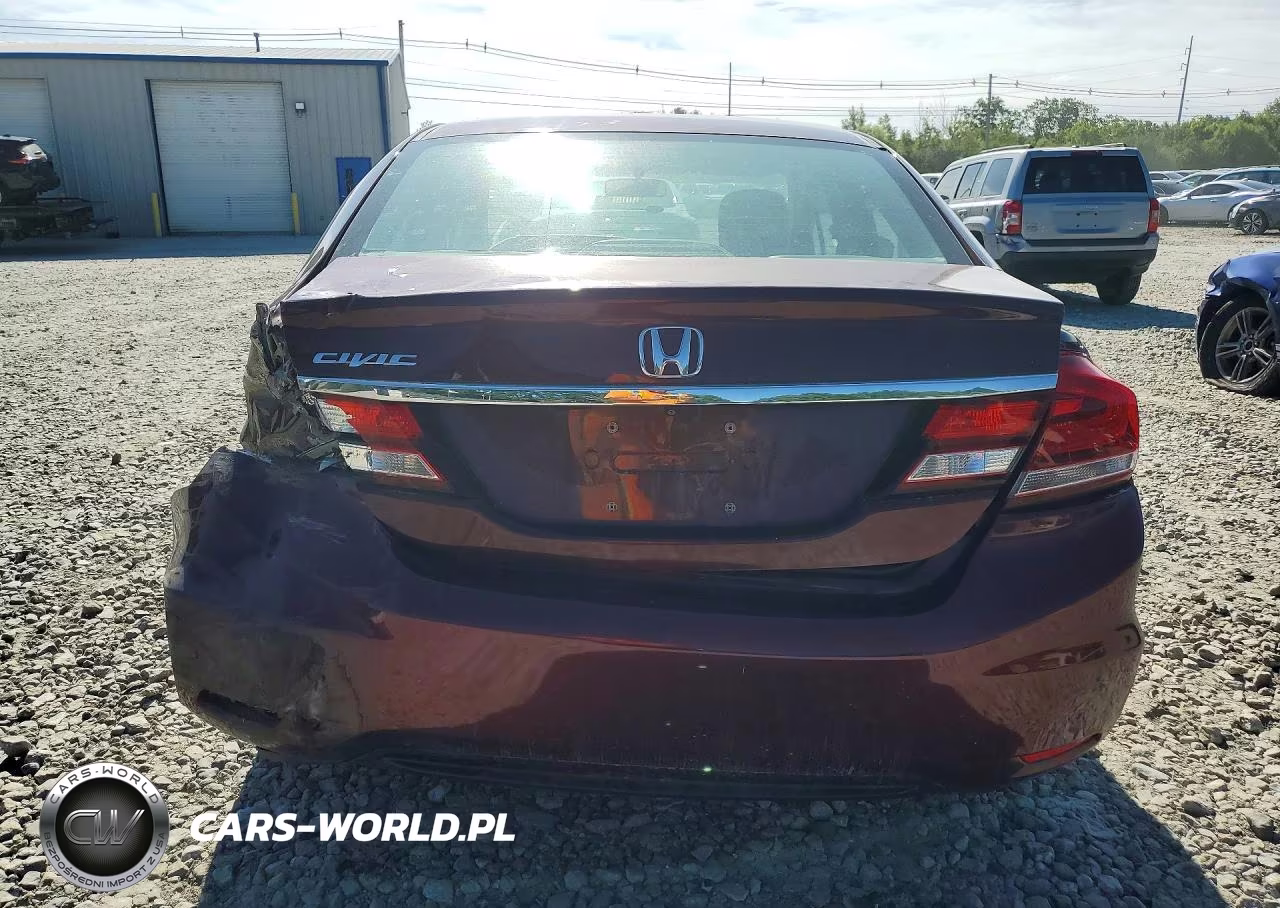 2015 Honda Civic Lx VIN:19XFB2F57FE240259 - 6
