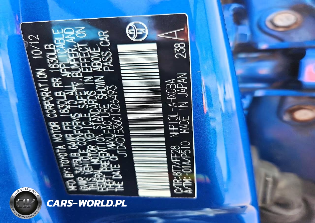 2012 Toyota Prius C Three VIN:JTDKDTB36C1026493 - 12