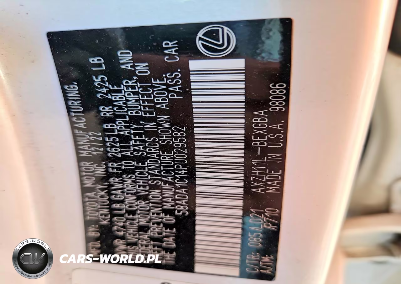 2023 Lexus Es 300H Base VIN:58ADA1C14PU029582 - 13