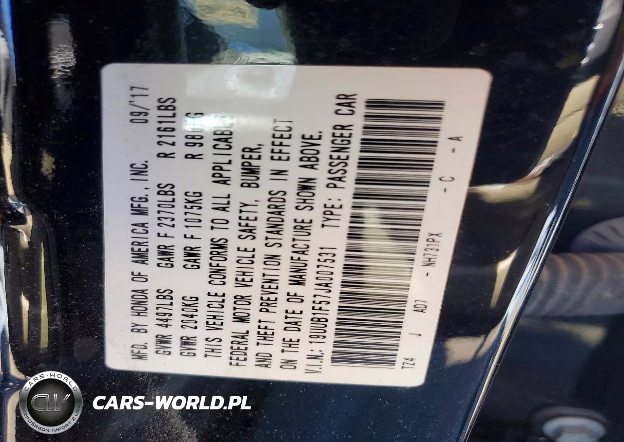 2018 Acura Tlx Tech VIN:19UUB1F57JA007531 - 13