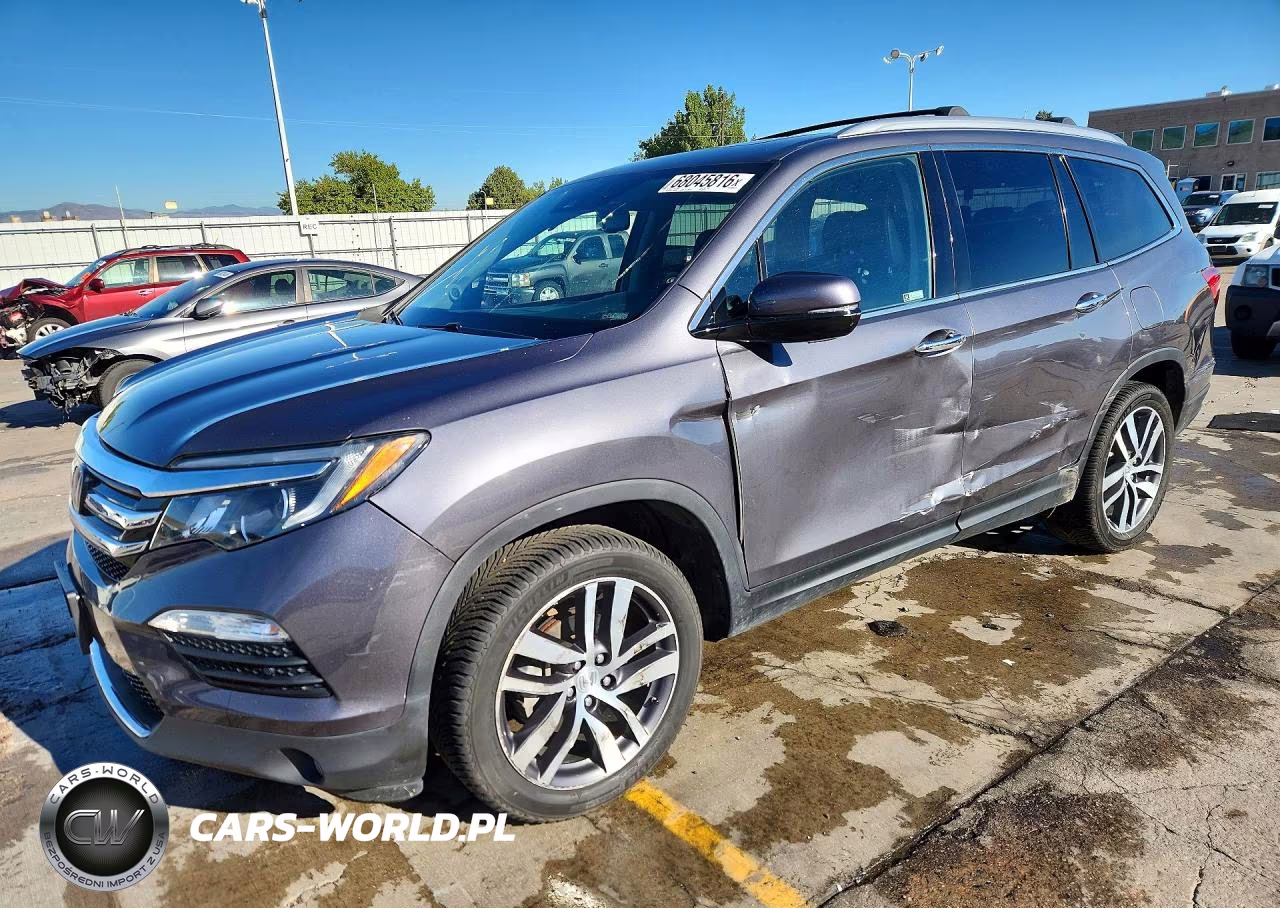 2018 Honda Pilot Touring VIN:5FNYF6H92JB034564 - 1