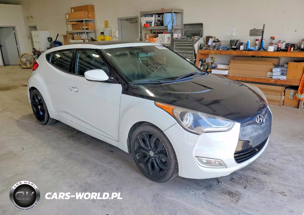 2013 Hyundai Veloster Base VIN:KMHTC6AD8DU106537 - 4