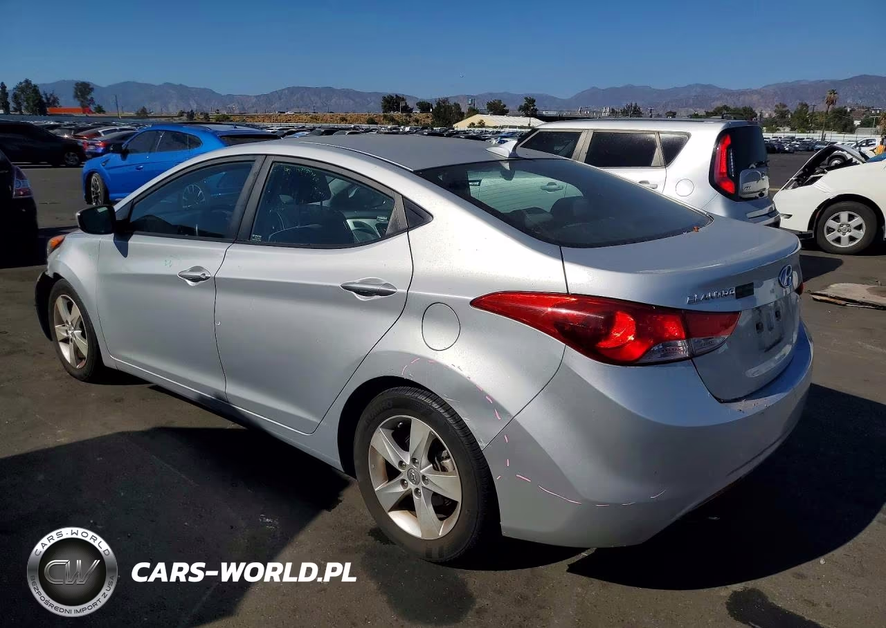 2013 Hyundai Elantra Gls VIN:KMHDH4AE0DU822058 - 2